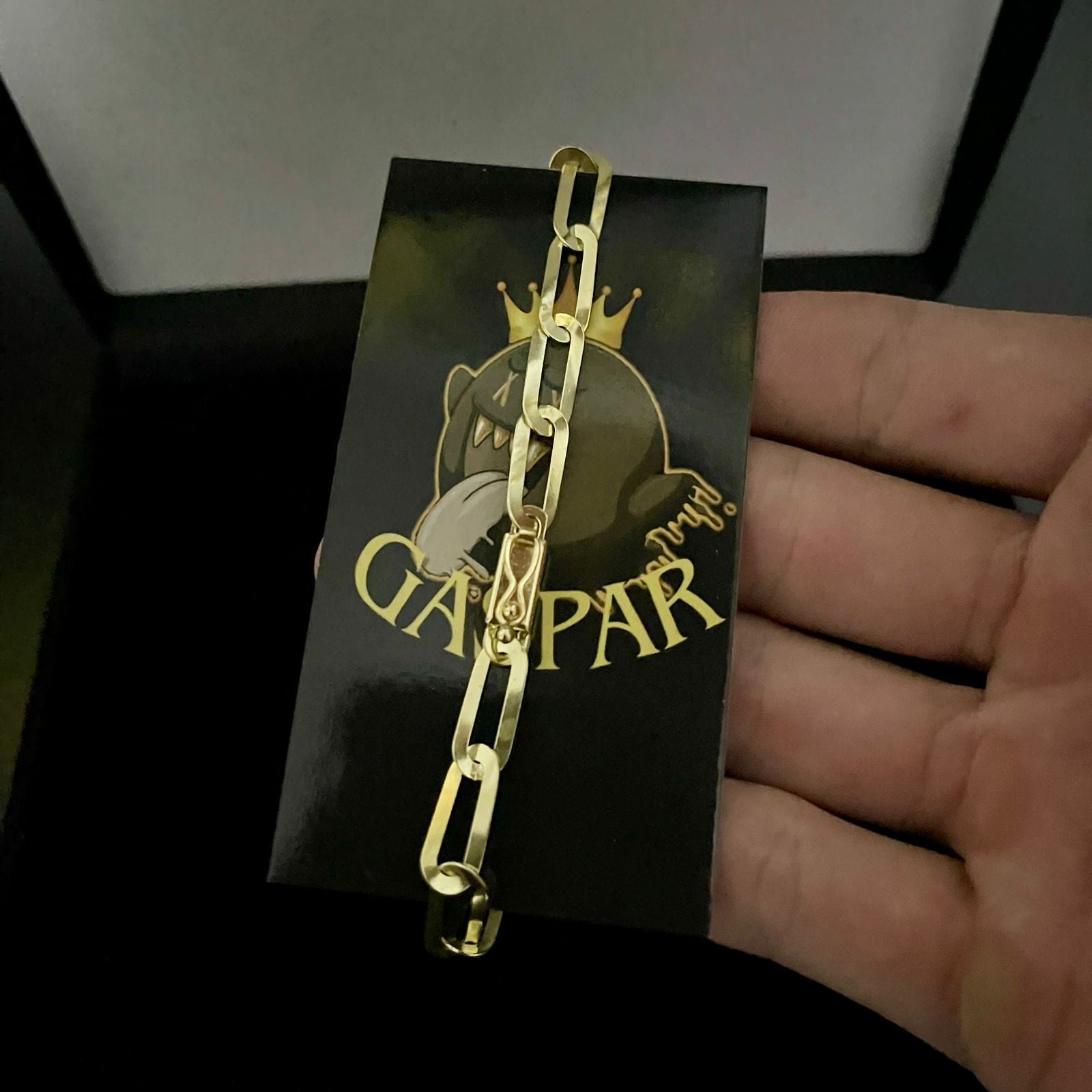 Pulseira Elo Laminada Long 6mm 100% Moeda Antiga Premmium Identico Ouro 18k