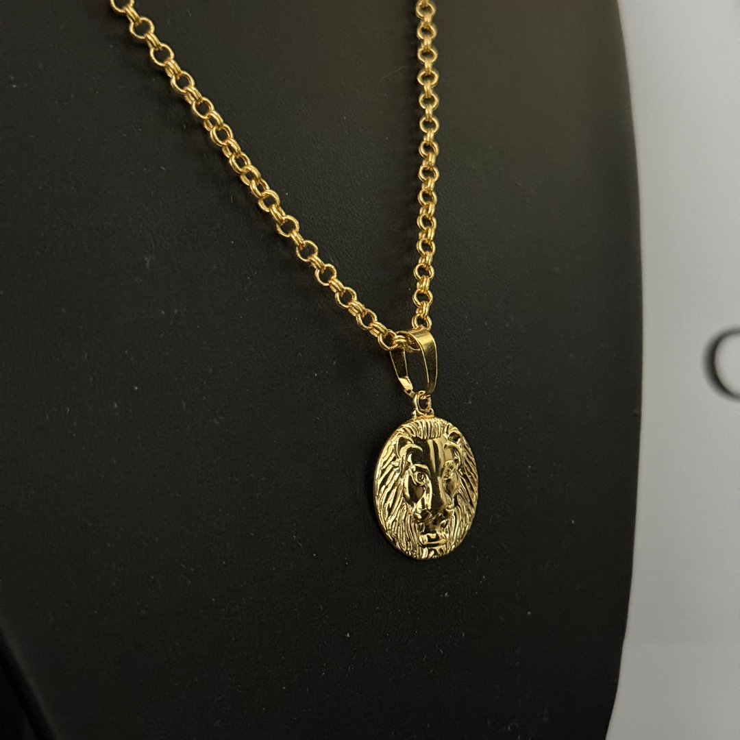 Corrente Elo Português 2mm + Pingente da sua Escolha (Banhado a Ouro 18k)