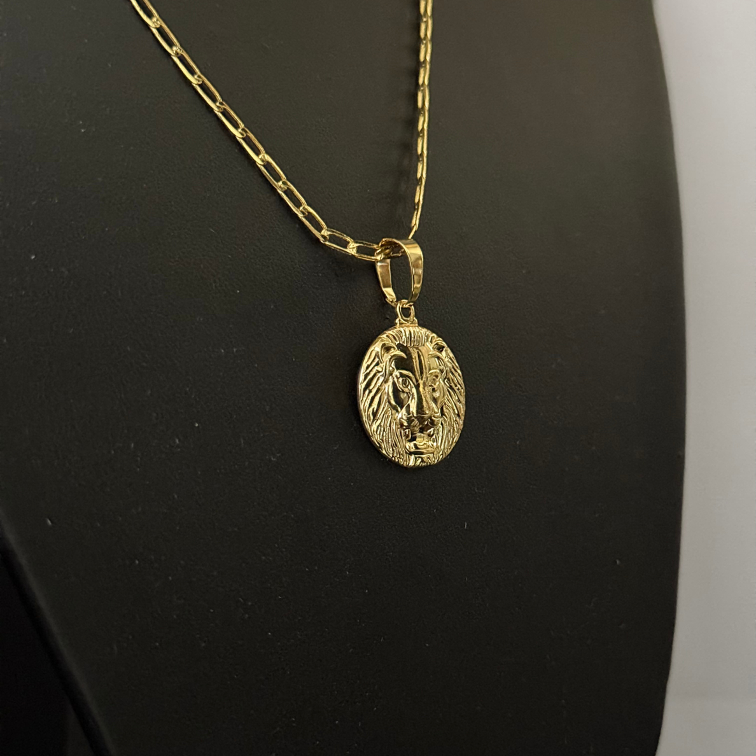 Corrente Long 1mm + Pingente da sua Escolha (Banhado a Ouro 18k)