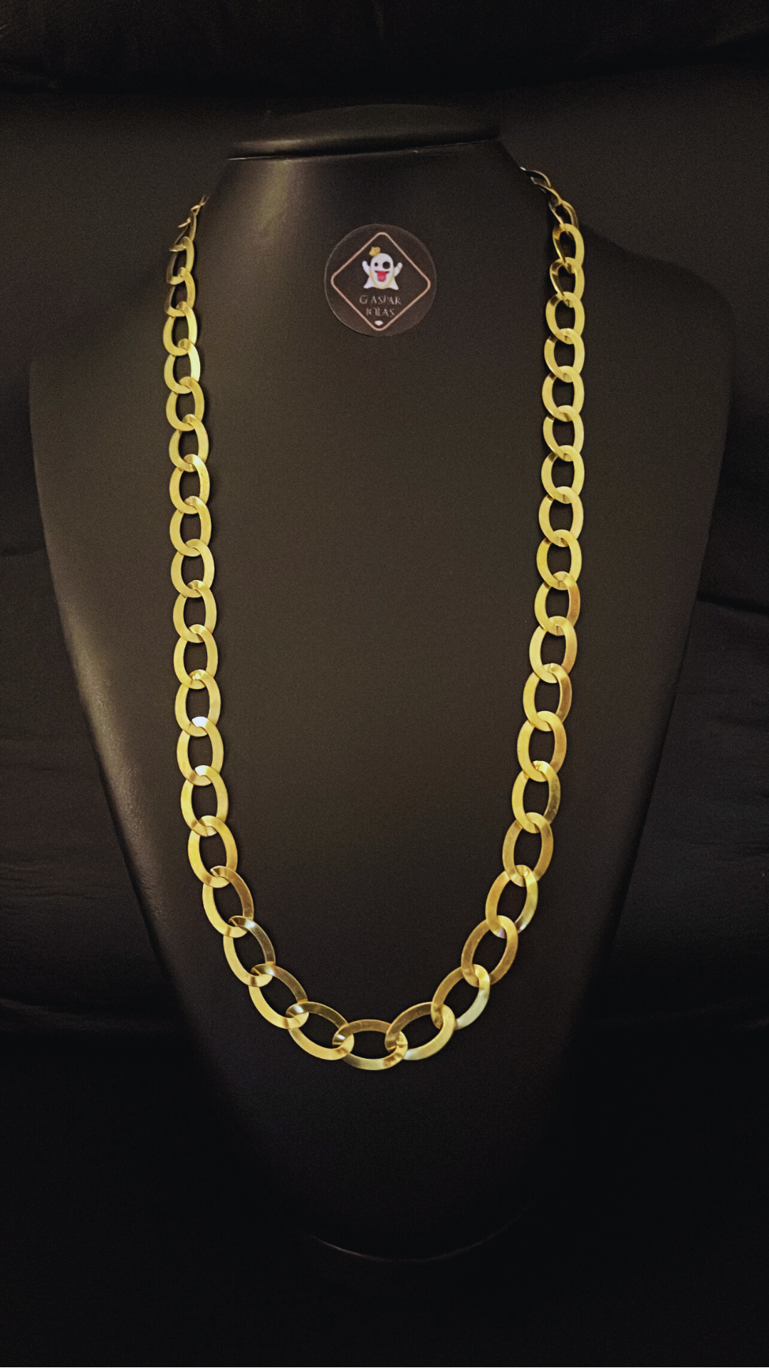 KIT CORRENTE ITALIANA 10MM+ PULSEIRA LAMINADA 10MM (MOEDA ANTIGA)