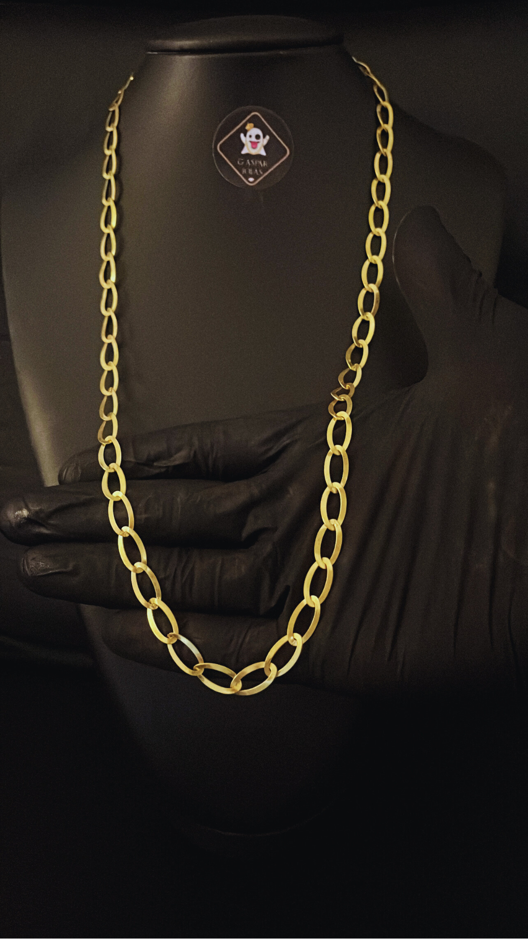 KIT CORRENTE ITALIANA LAMINADA 6MM + PULSEIRA ITALIANA LAMINADA 6MM (MOEDA ANTIGA)