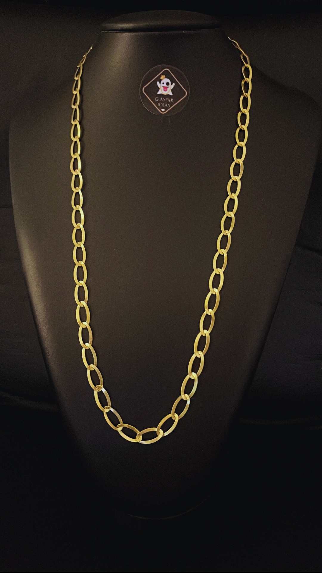 KIT CORRENTE ITALIANA LAMINADA 6MM + PULSEIRA ITALIANA LAMINADA 6MM (MOEDA ANTIGA)