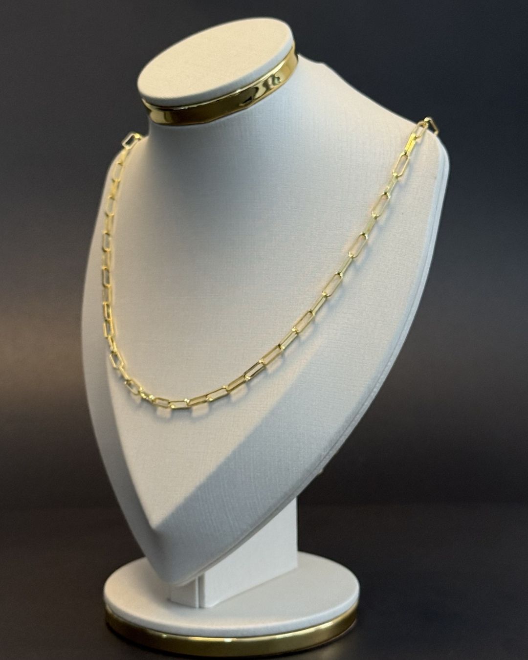 Corrente Elo Tijolinho 2mm Premmium Identica Ouro 18K